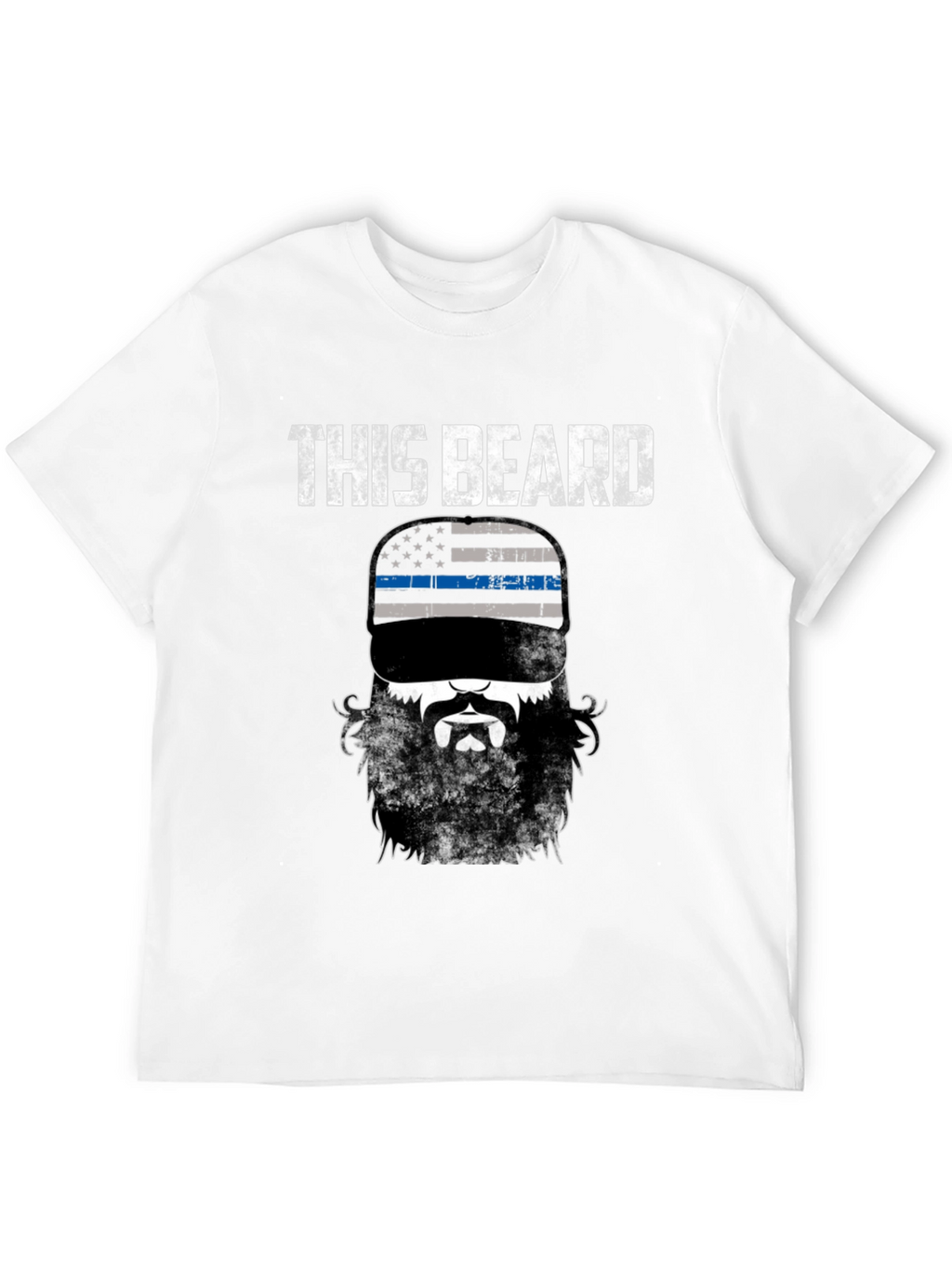 This Beard USA Flag Graphic Tee