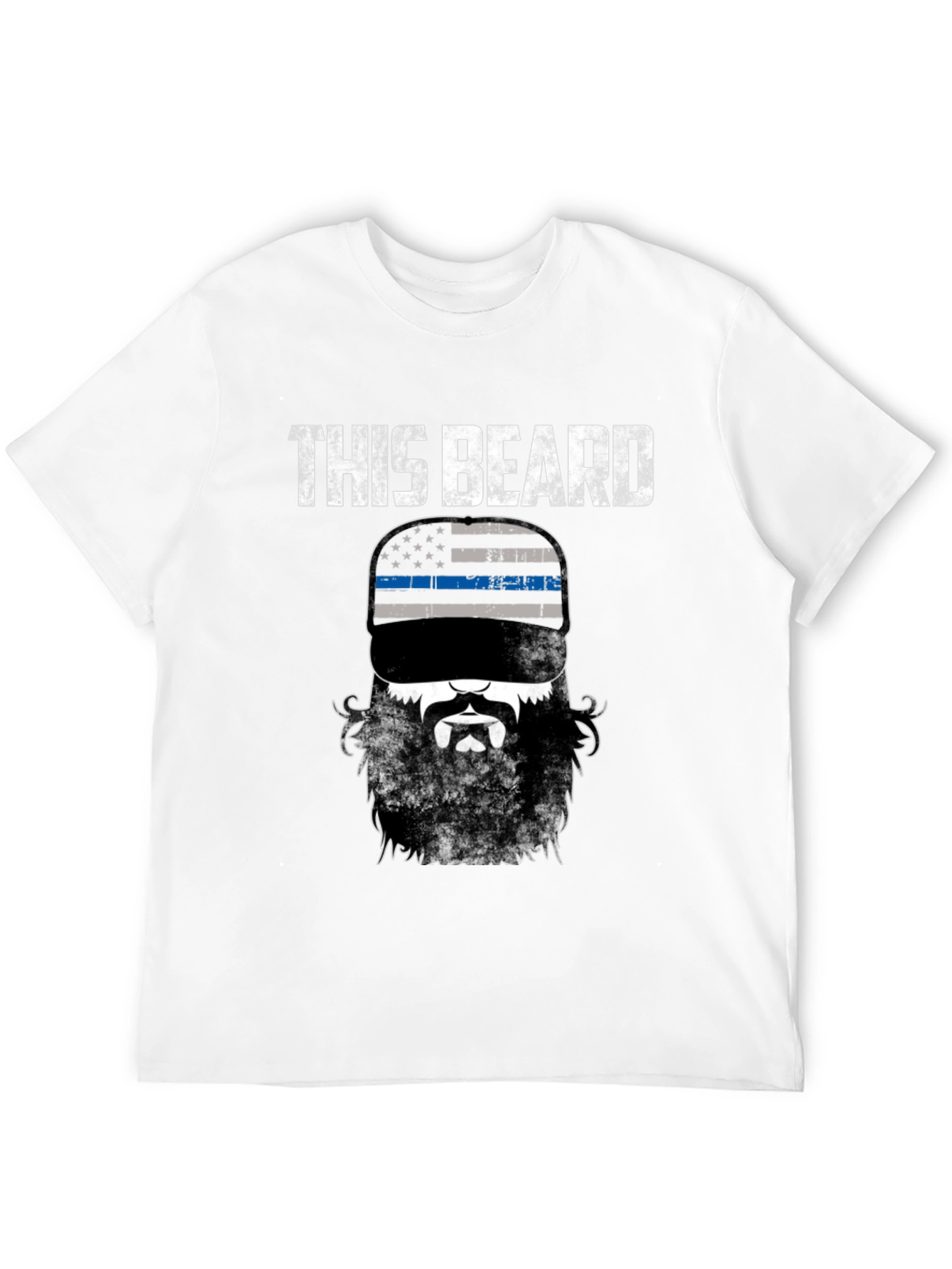 This Beard USA Flag Graphic Tee