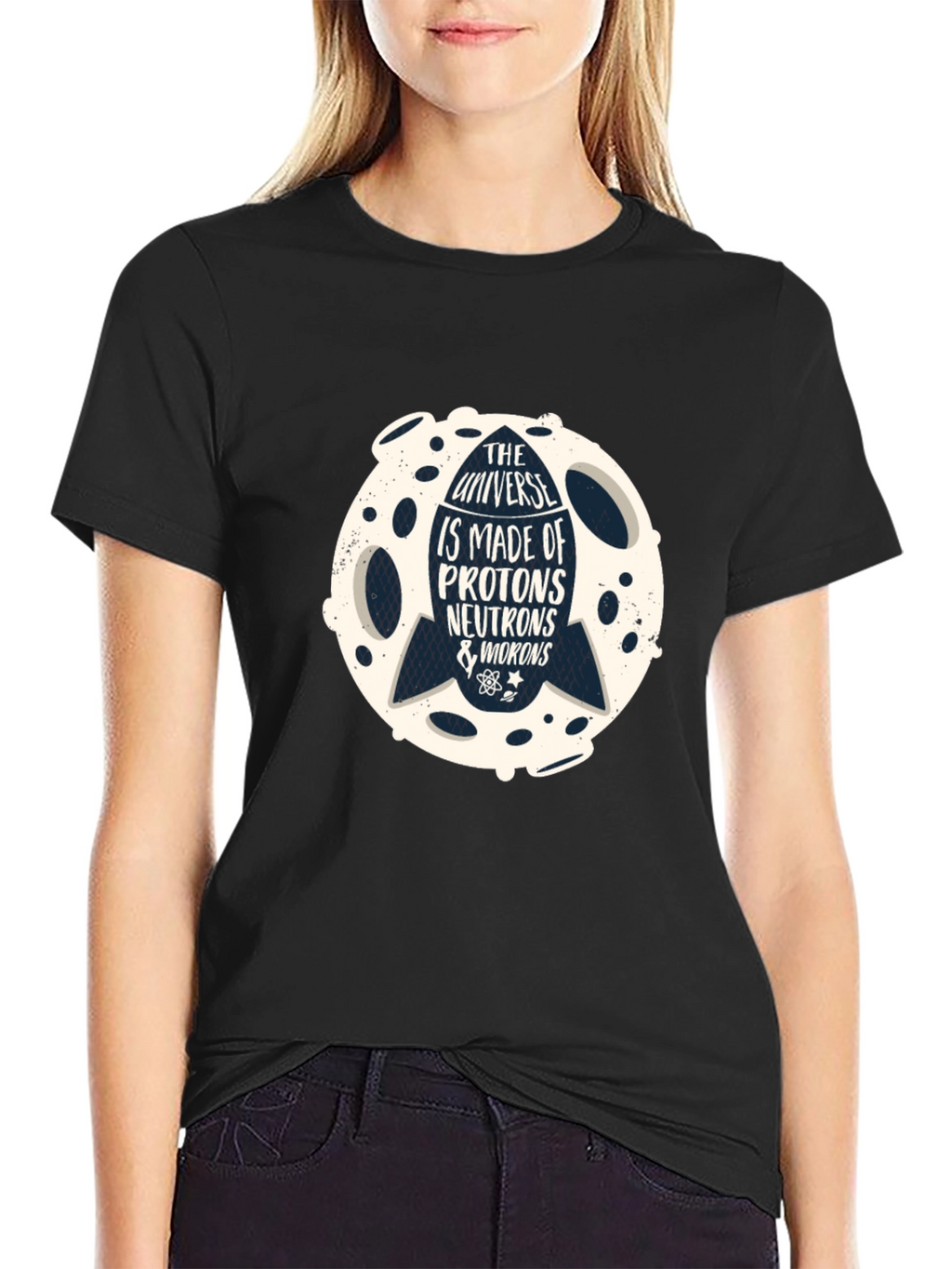 Universe Made of Protons T-Shirt - Science Geek Tee