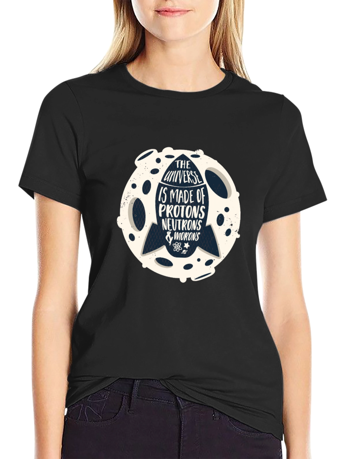 Universe Made of Protons T-Shirt - Science Geek Tee
