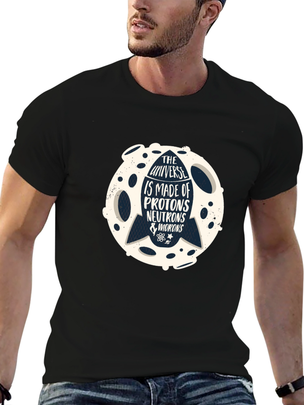Universe Made of Protons T-Shirt - Science Geek Tee