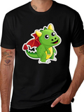 Cute Dragon Graphic T-Shirt