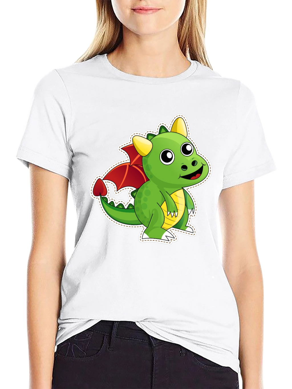 Cute Dragon Graphic T-Shirt