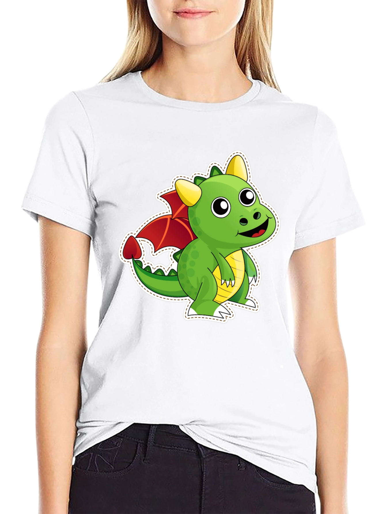 Cute Dragon Graphic T-Shirt