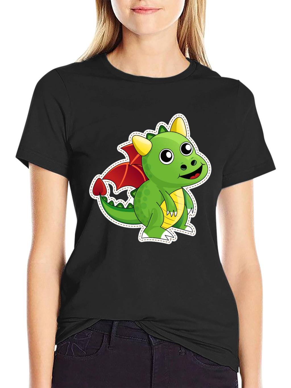 Cute Dragon Graphic T-Shirt