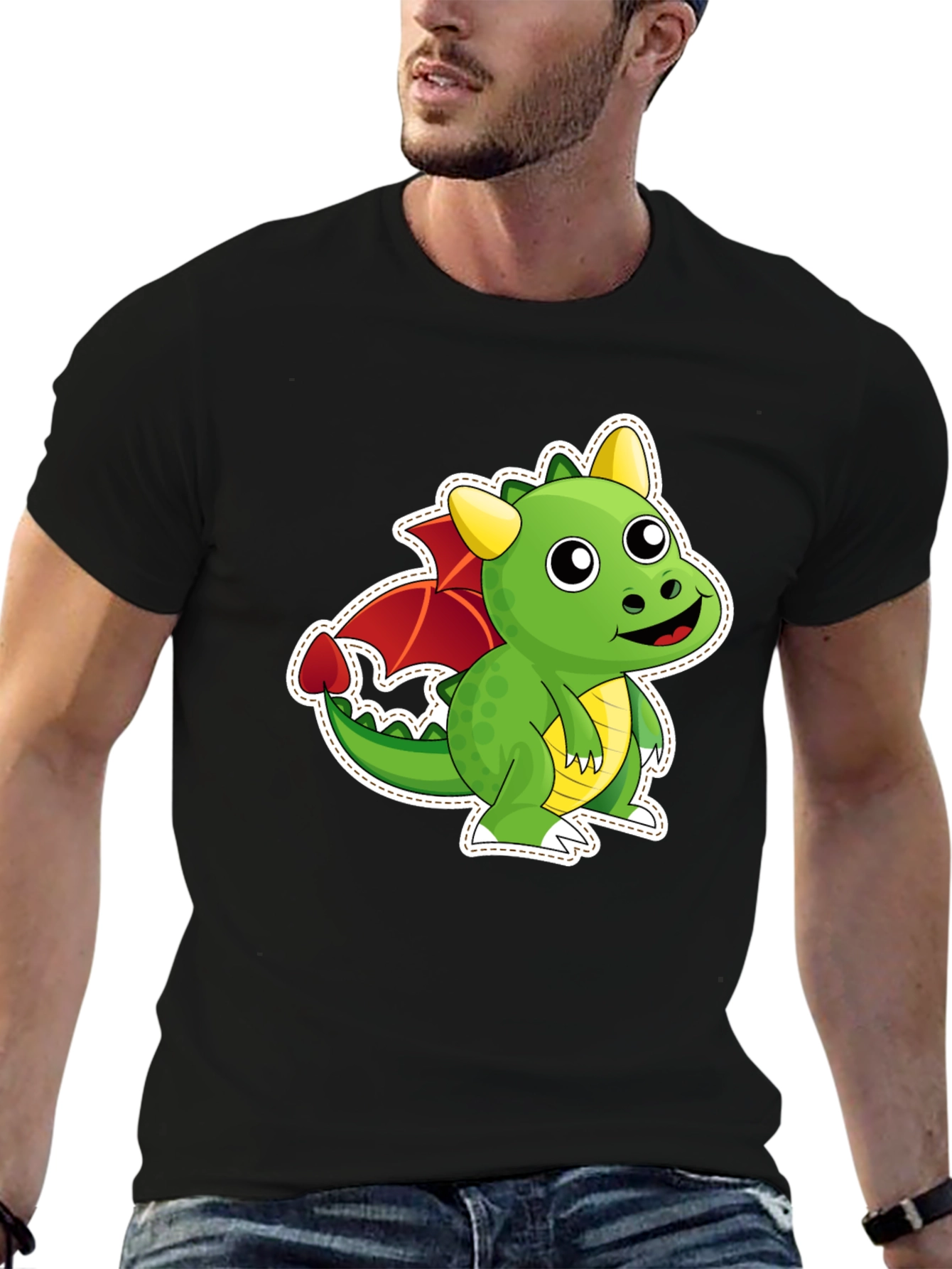Cute Dragon Graphic T-Shirt