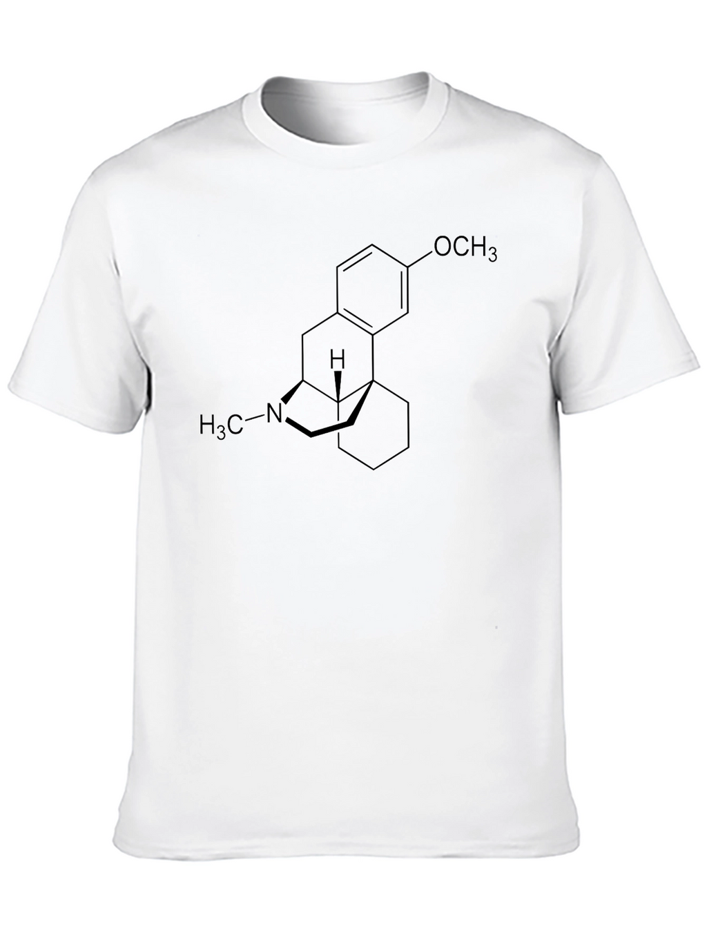 Morphine Molecule Graphic T-Shirt - Science Apparel