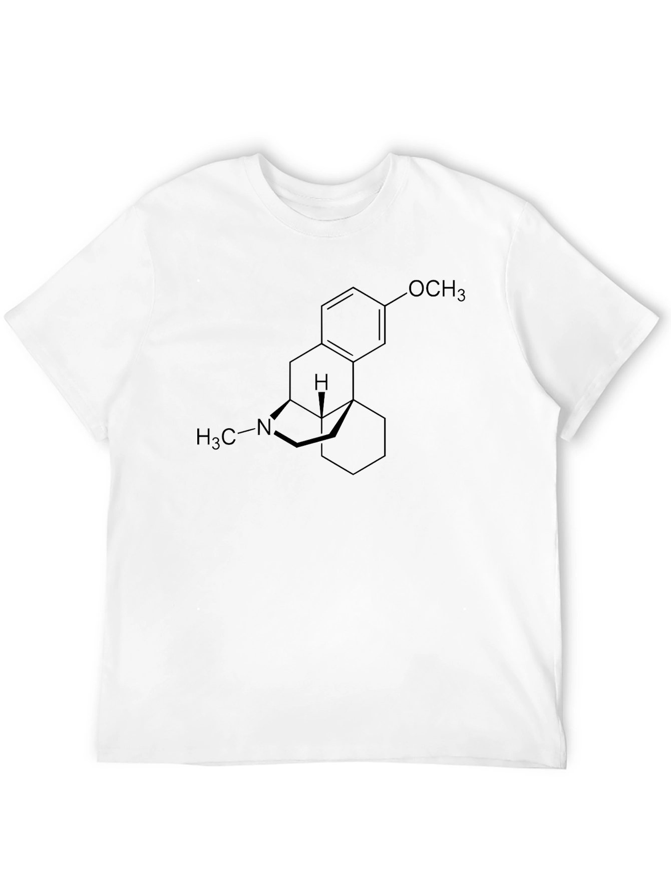 Morphine Molecule Graphic T-Shirt - Science Apparel