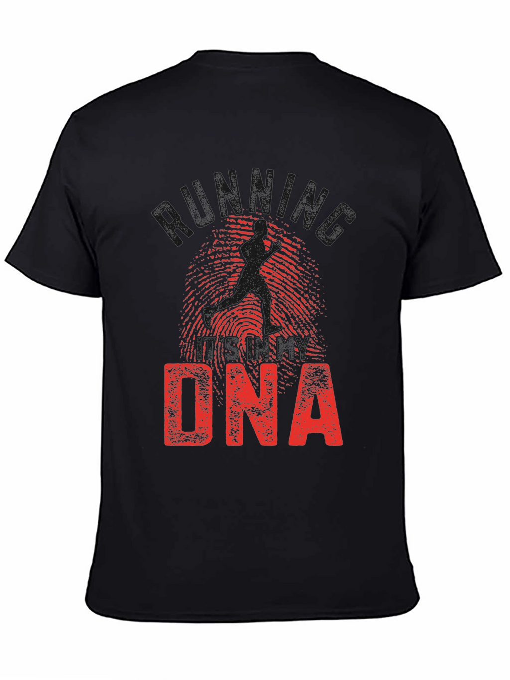 Running DNA Graphic Print T-Shirt