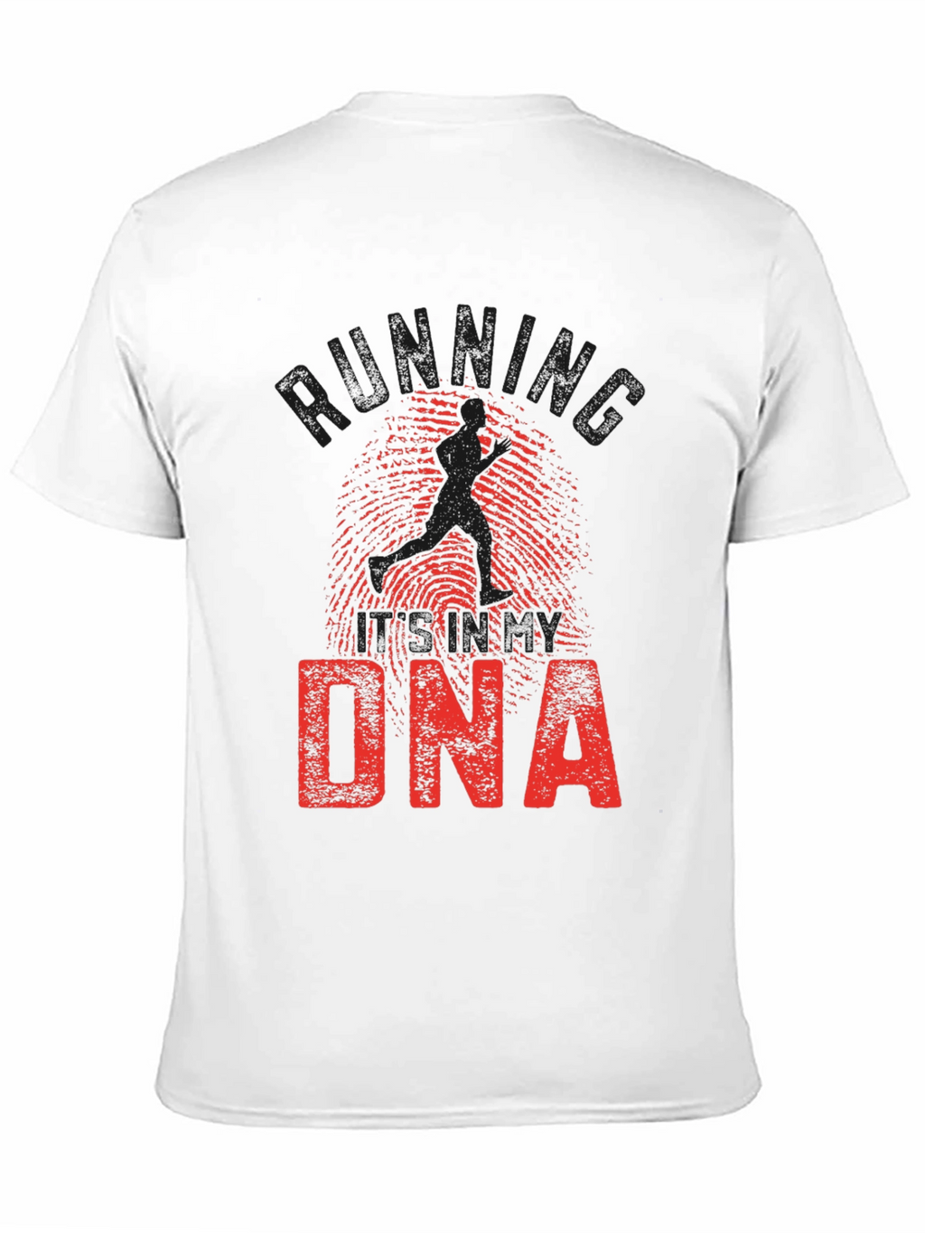 Running DNA Graphic Print T-Shirt