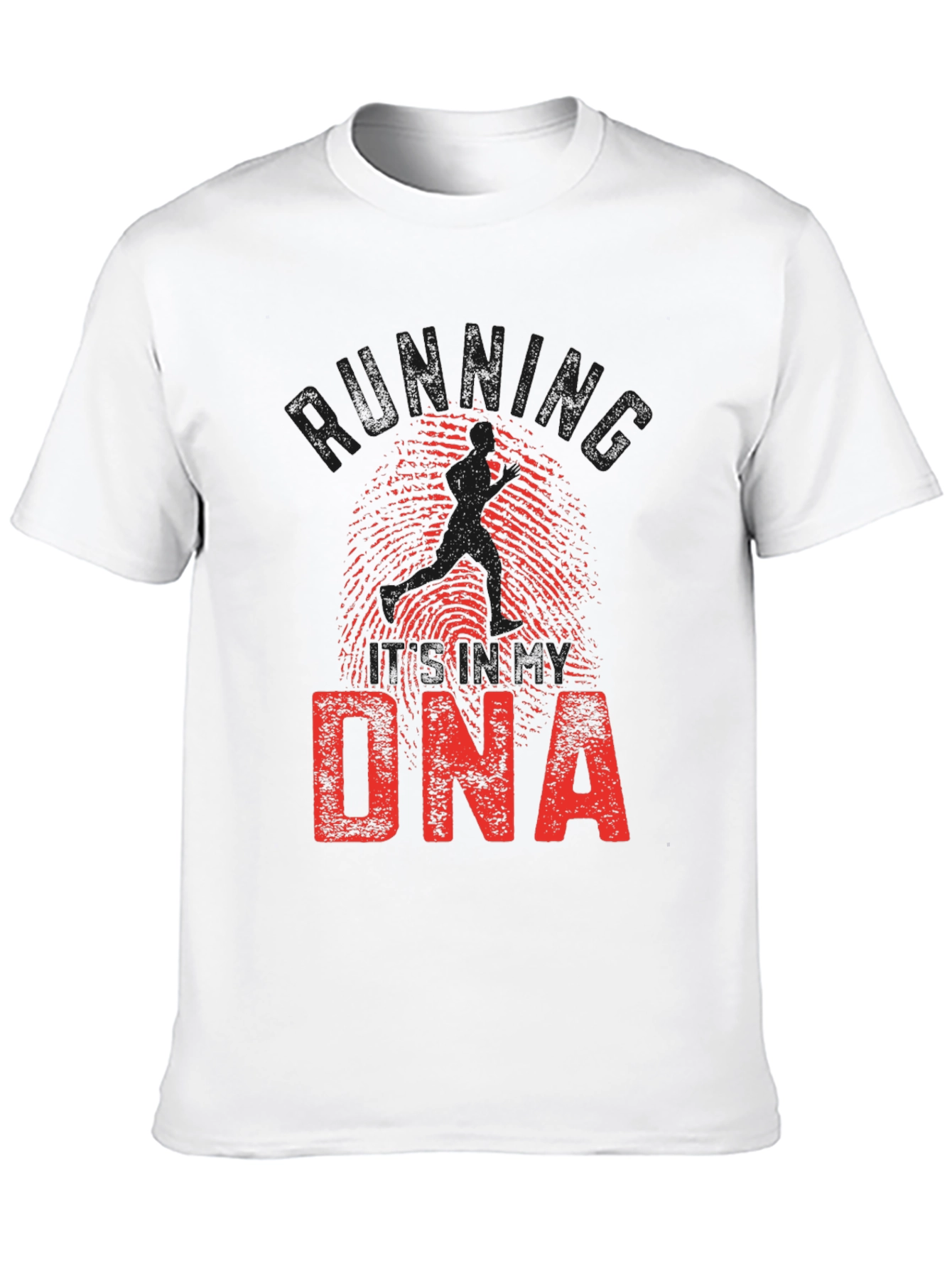 Running DNA Graphic Print T-Shirt