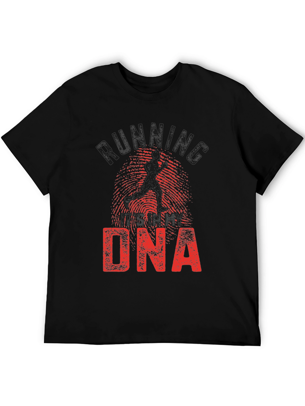 Running DNA Graphic Print T-Shirt
