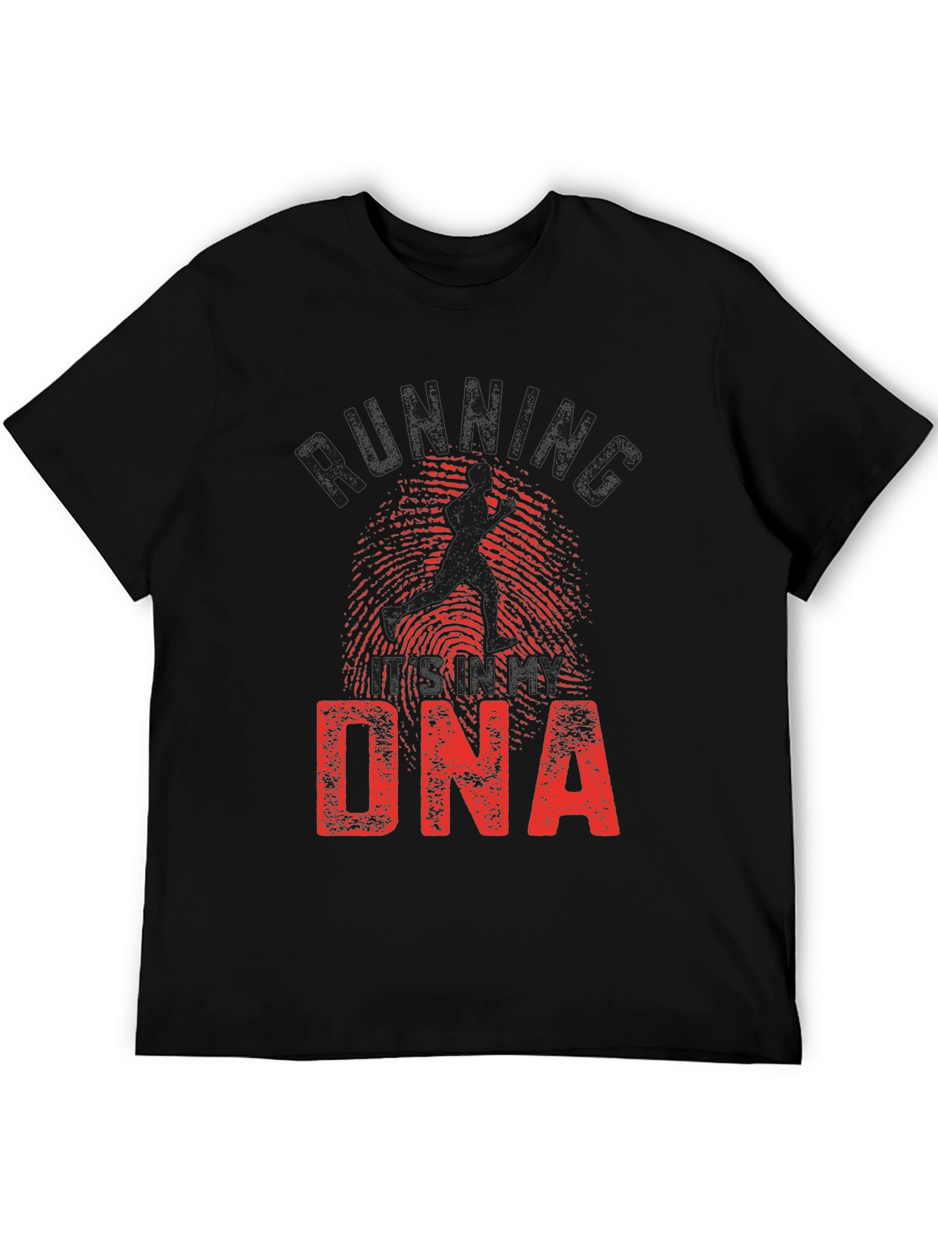 Running DNA Graphic Print T-Shirt