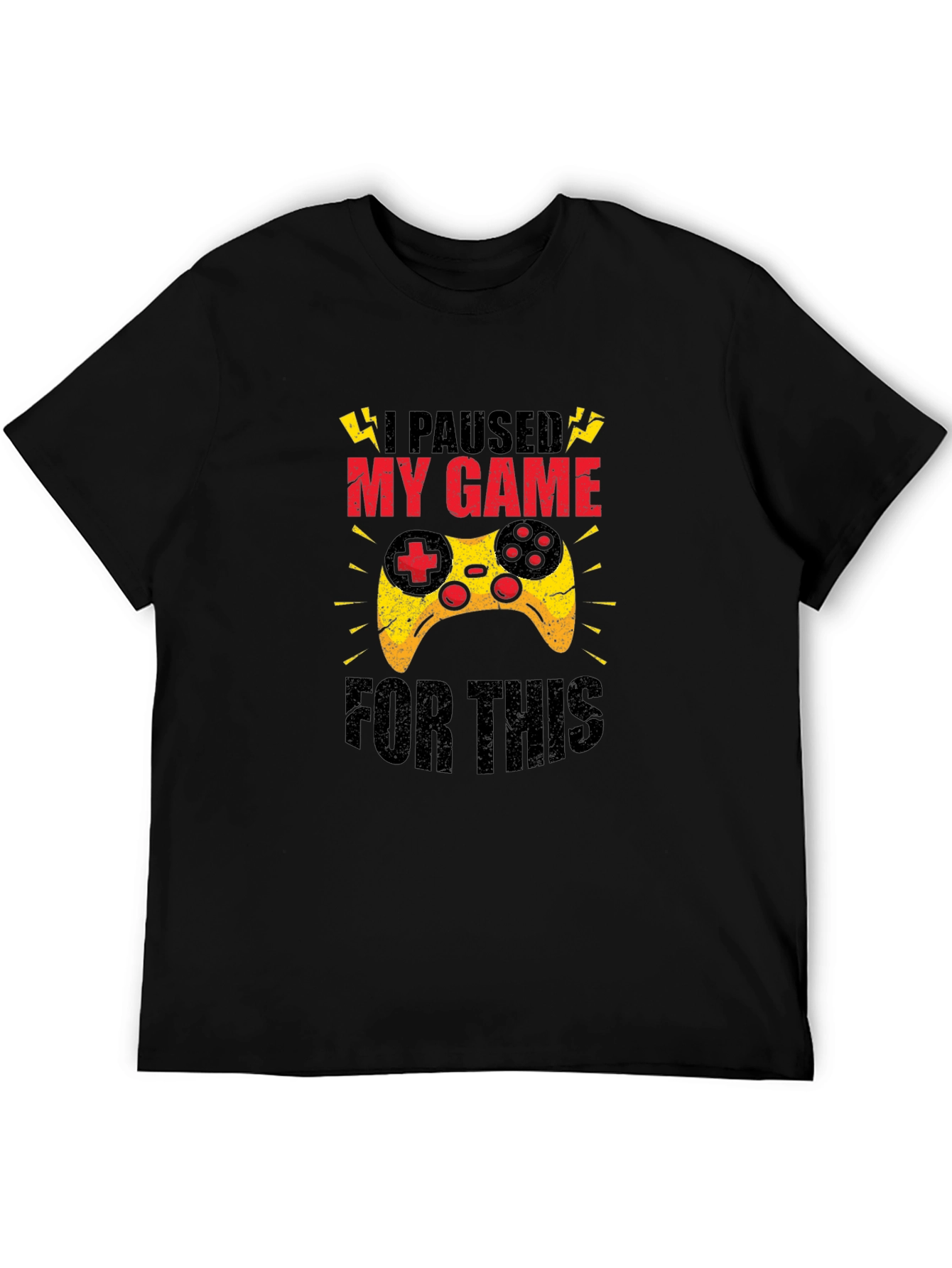 I Paused My Game For This Funny Gamer T-Shirt