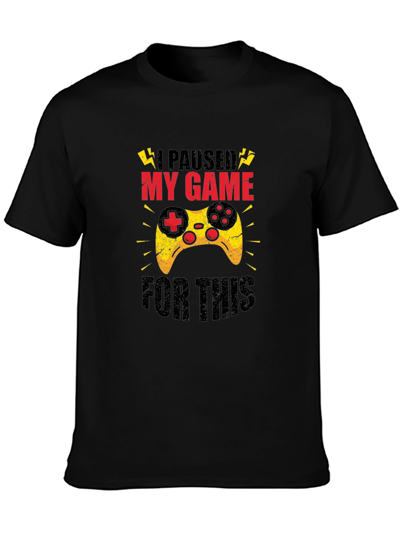 I Paused My Game For This Funny Gamer T-Shirt