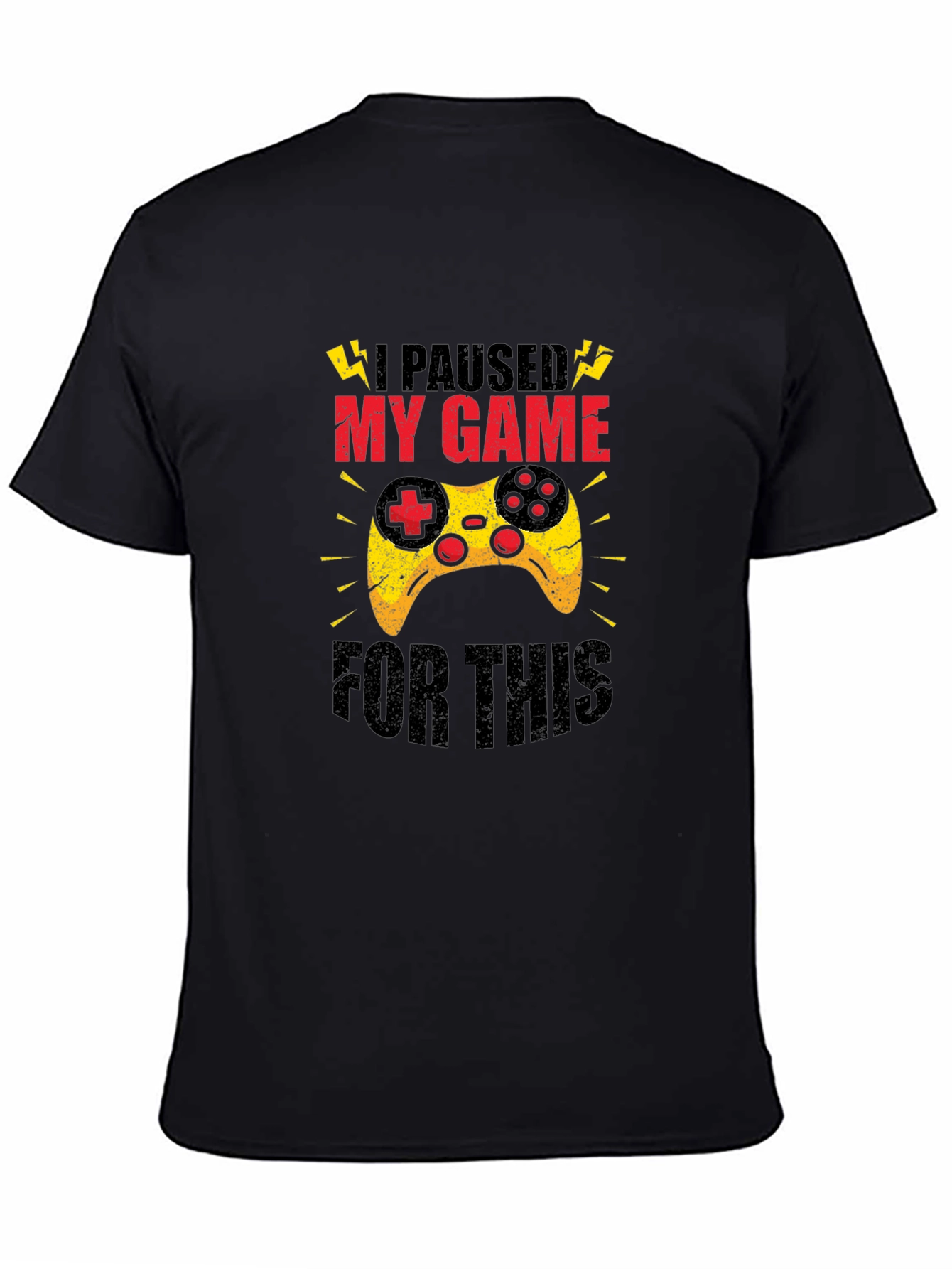 I Paused My Game For This Funny Gamer T-Shirt