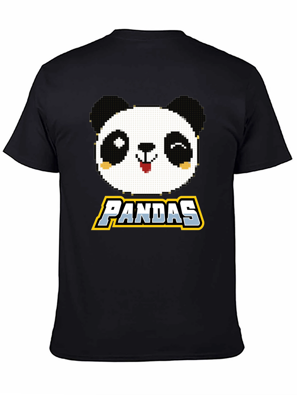 Pixel Panda T-Shirt - Cute Graphic Tee