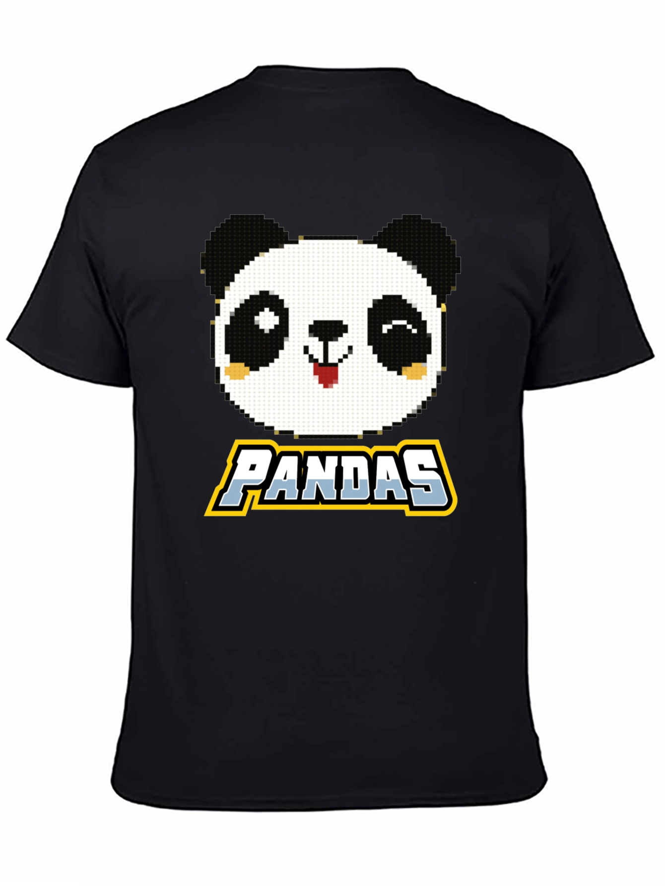 Pixel Panda T-Shirt - Cute Graphic Tee