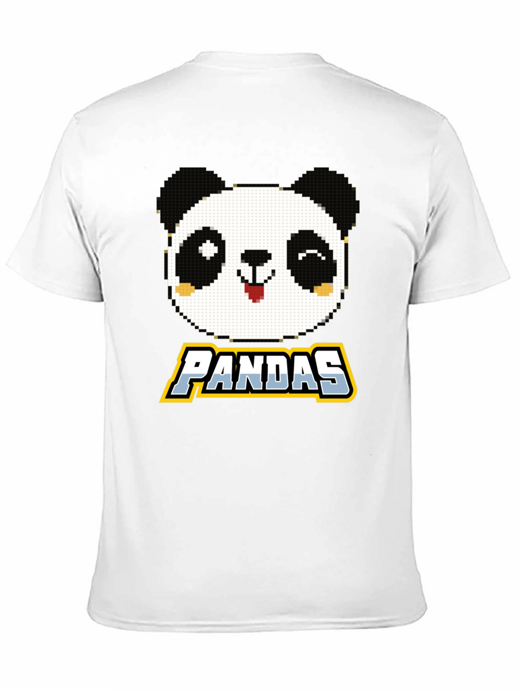 Pixel Panda T-Shirt - Cute Graphic Tee