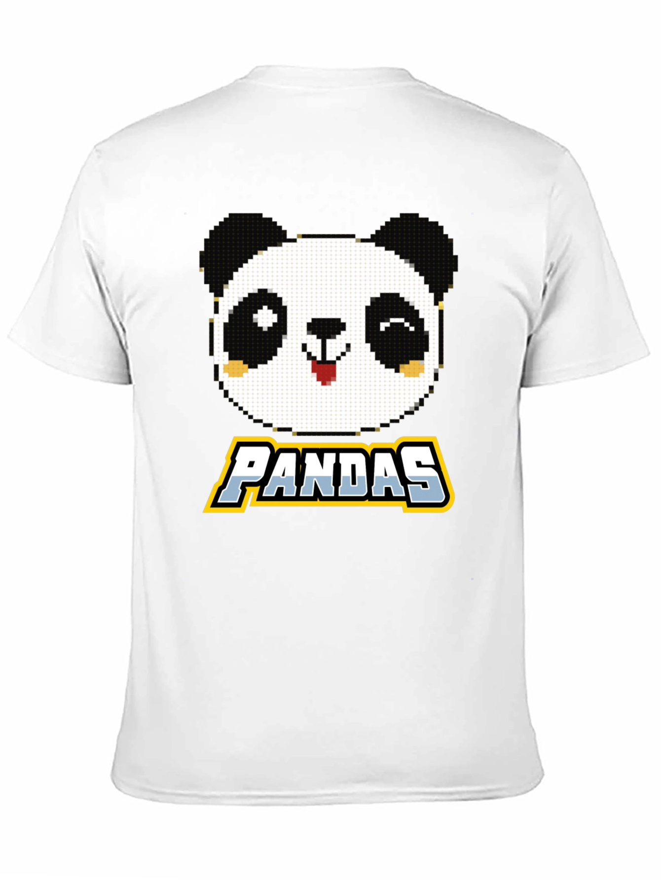 Pixel Panda T-Shirt - Cute Graphic Tee