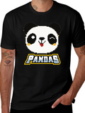 Pixel Panda T-Shirt - Cute Graphic Tee
