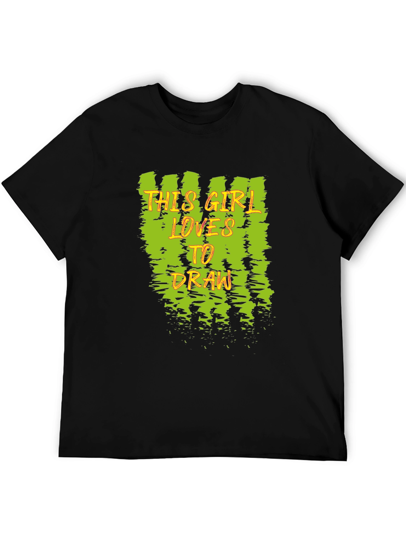 This Girl Loves to Draw Graphic Tee