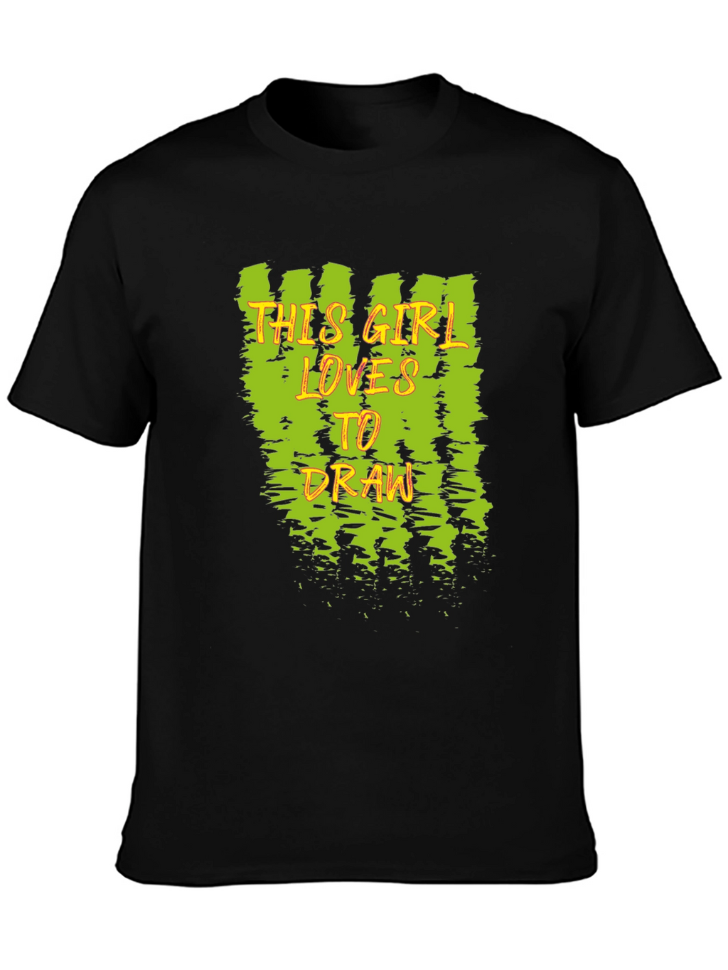 This Girl Loves to Draw Graphic Tee