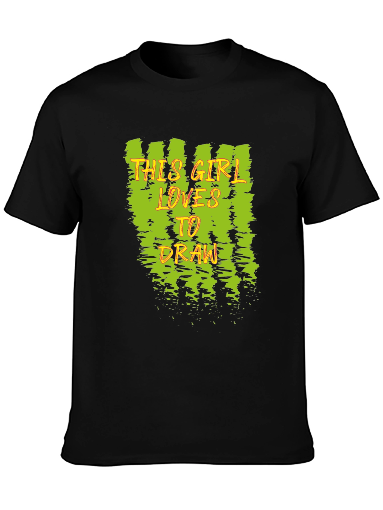 This Girl Loves to Draw Graphic Tee
