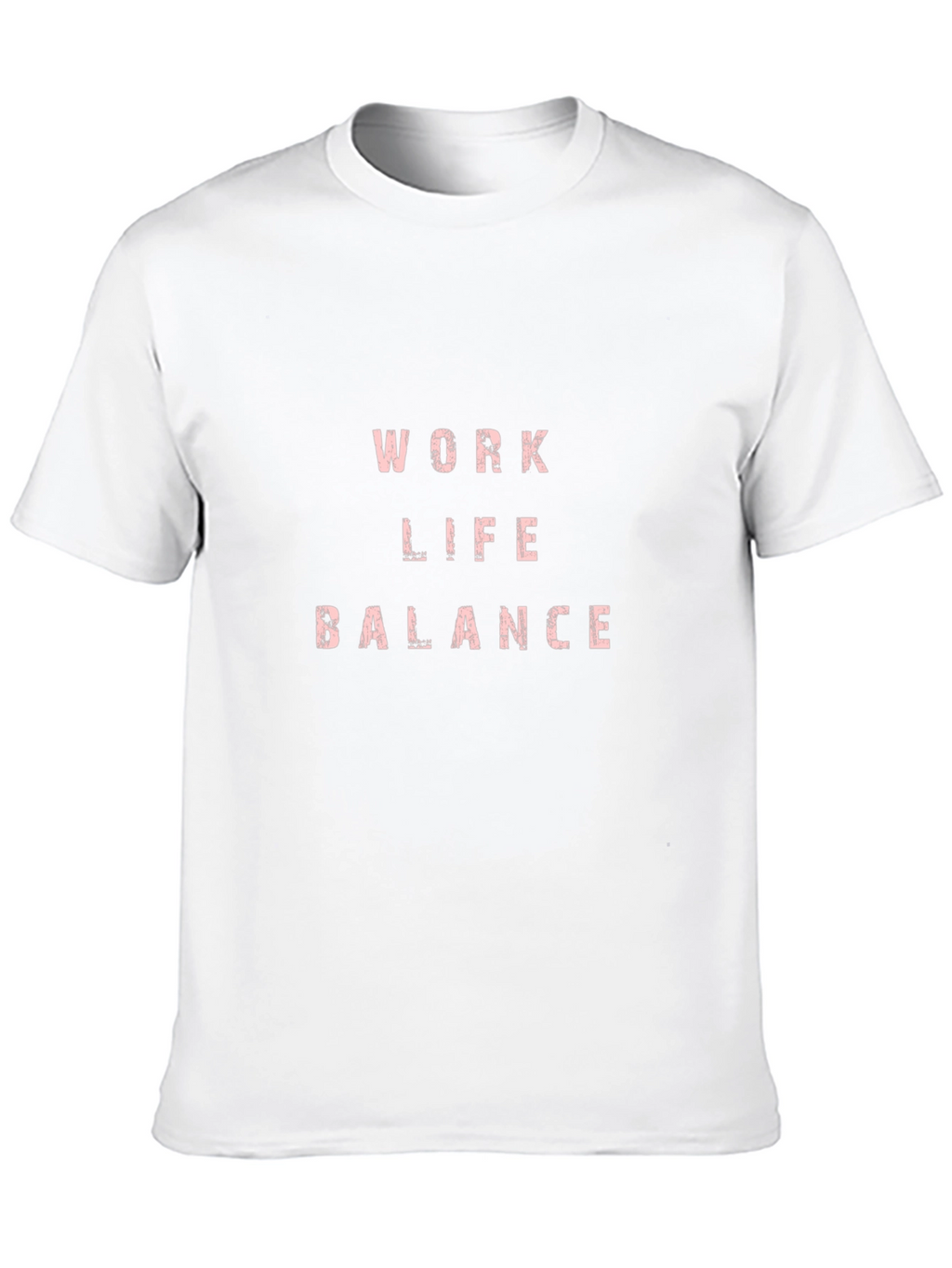 Work Life Balance Black Graphic Tee