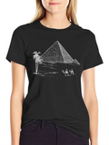 Egyptian Pyramid T-Shirt: Desert Adventure Tee