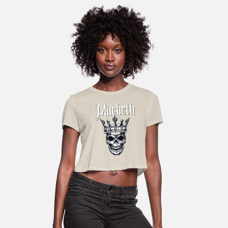 Macbeth Skull with Crown