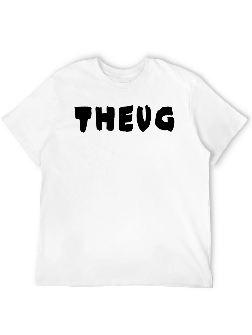 Mens Black THEUG Graphic T-Shirt