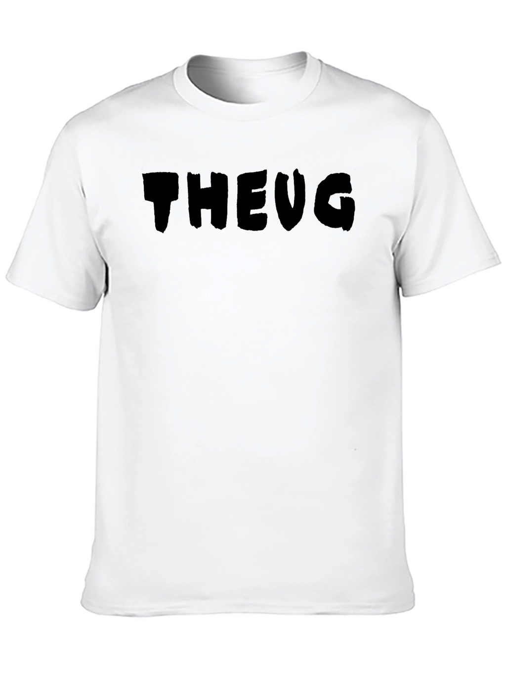 Mens Black THEUG Graphic T-Shirt