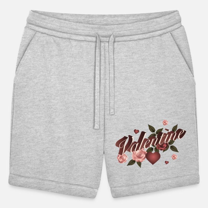 magical valentines day typography with roses