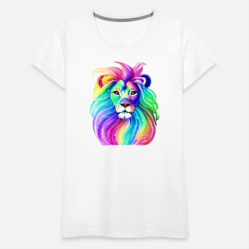 Majestic Rainbow Lion