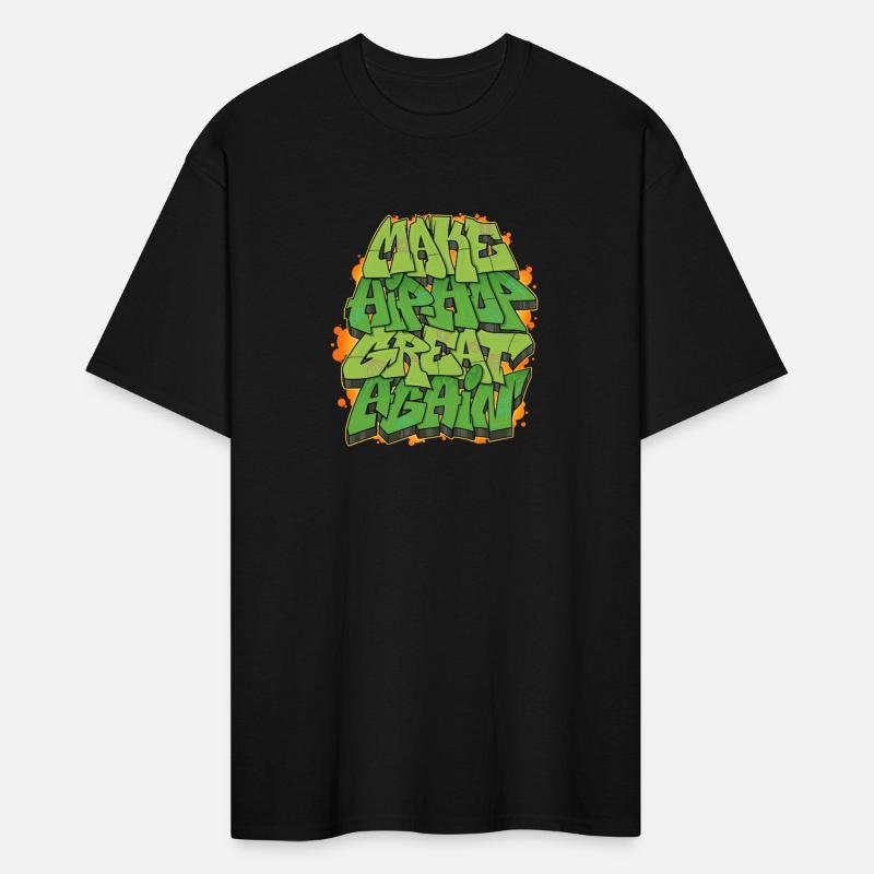 MAKE HIP-HOP GREAT AGAIN | Graffiti style print.