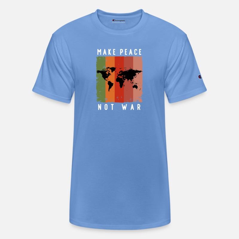 Make Peace Not War World Map