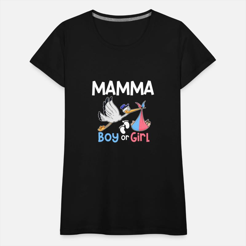 Mamma Boy or Girl Gender Reveal Pregnancy Announce