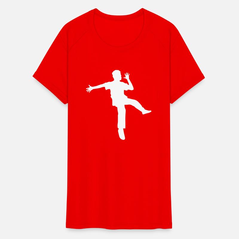 Man Celebrates Dances Silhouette Cool Party Boy