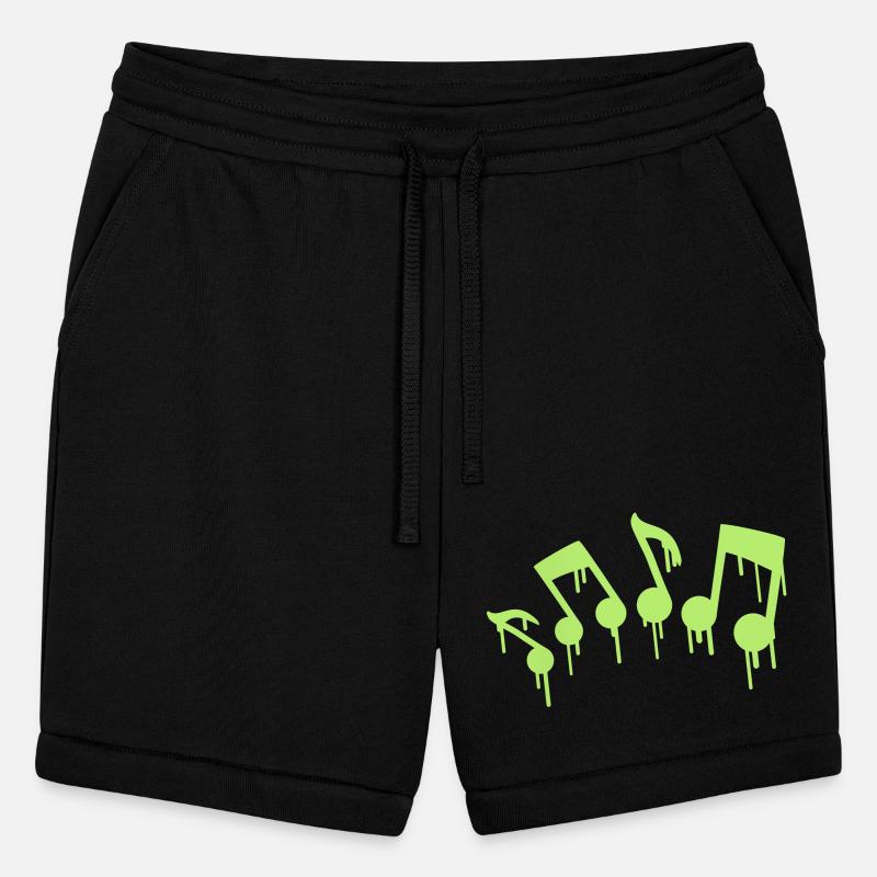 Many Music Notes Graffiti Spray Sound Water Drops