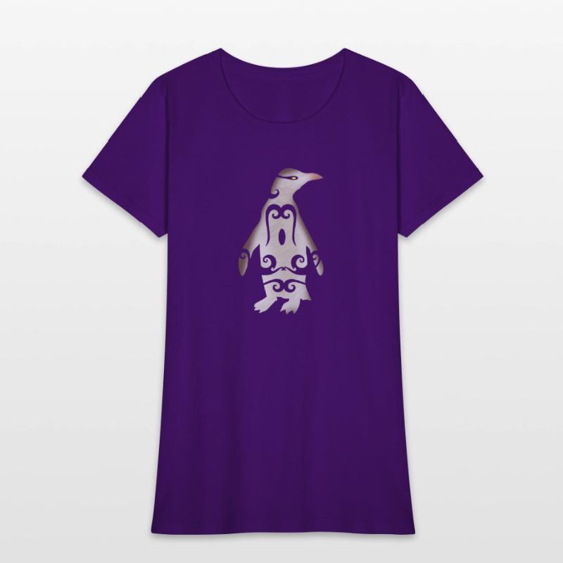 Maori Hoiho Yellow-Eyed Penguin Tribal Tattoo Gift