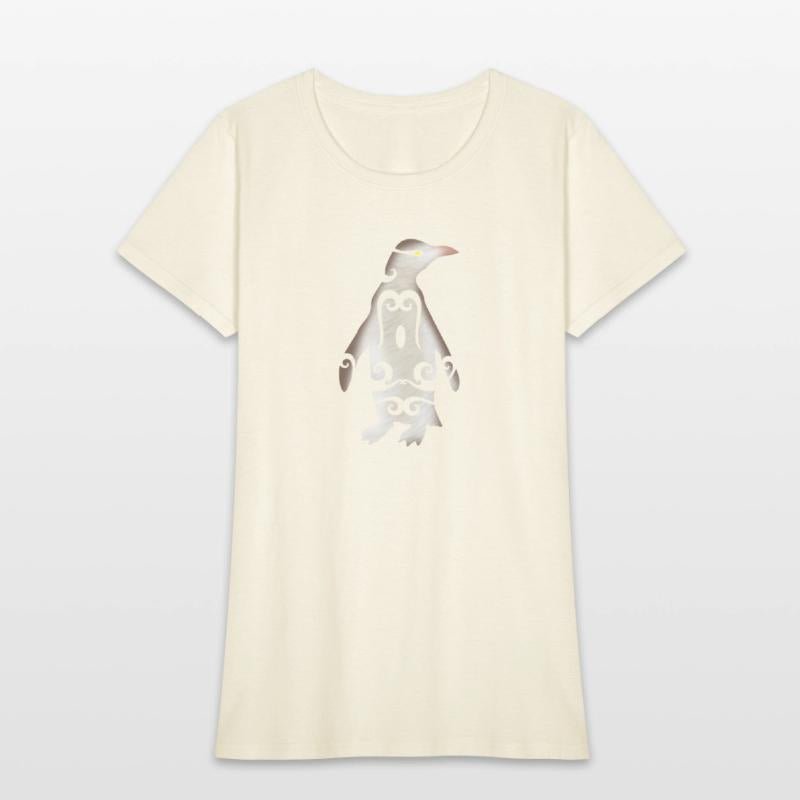 Maori Hoiho Yellow-Eyed Penguin Tribal Tattoo Gift