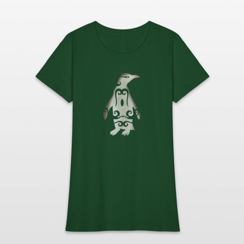 Maori Hoiho Yellow-Eyed Penguin Tribal Tattoo Gift