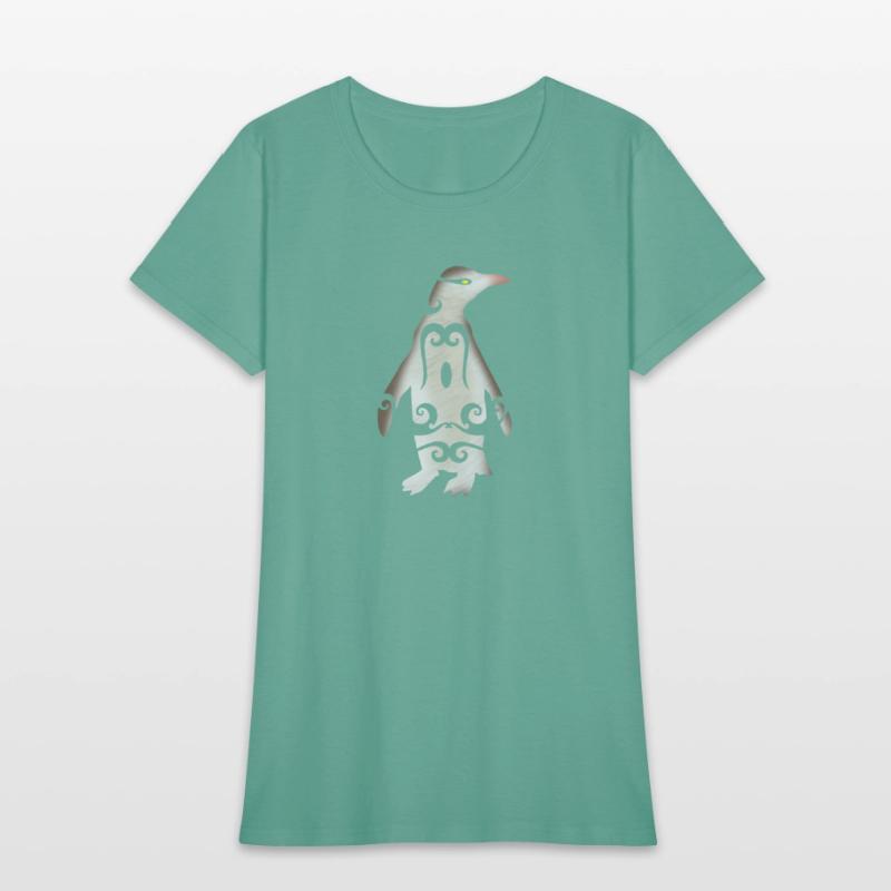 Maori Hoiho Yellow-Eyed Penguin Tribal Tattoo Gift