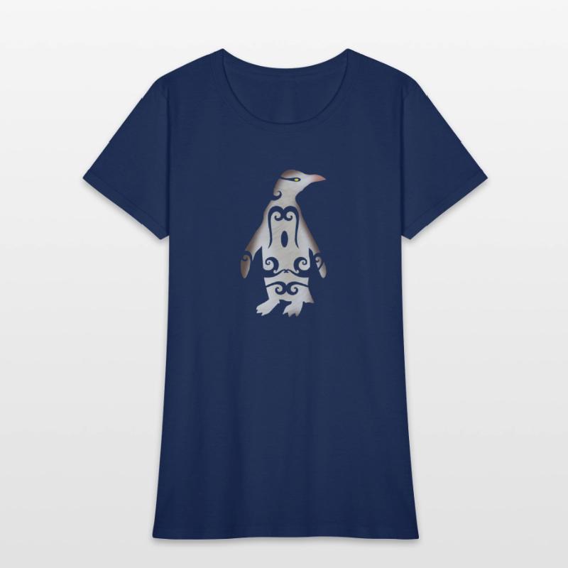 Maori Hoiho Yellow-Eyed Penguin Tribal Tattoo Gift