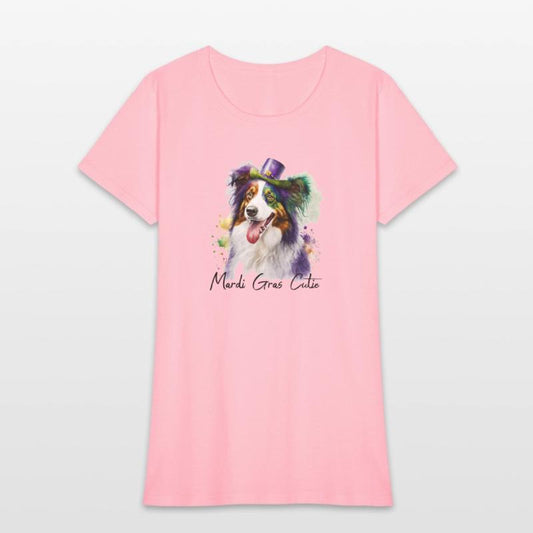Mardi Gras Cutie Border Collie