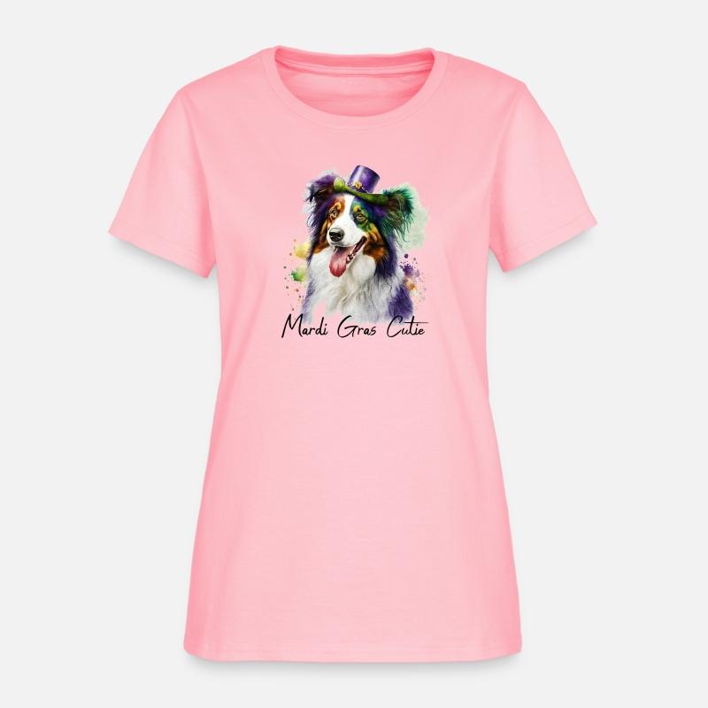 Mardi Gras Cutie Border Collie