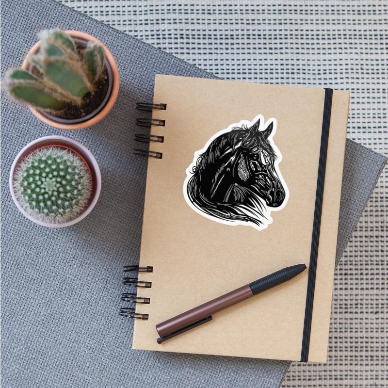 Mares Horse Portrait With Beautiful Mane