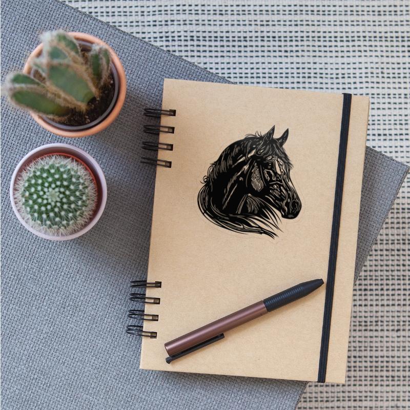 Mares Horse Portrait With Beautiful Mane