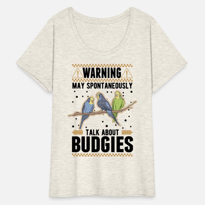 May Spontaneously Talk About Budgie's Budgie